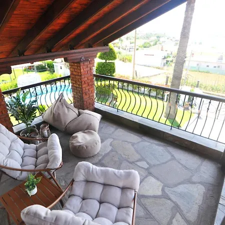 بيت للعطل Palm Nest With Private Pool In Chalkidiki