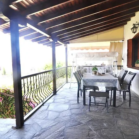 Palm Nest With Private Pool In Chalkidiki Vergia