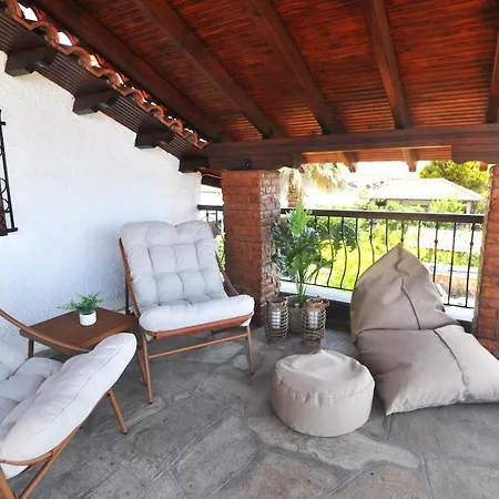 Palm Nest With Private Pool In Chalkidiki بيت للعطل Vergia