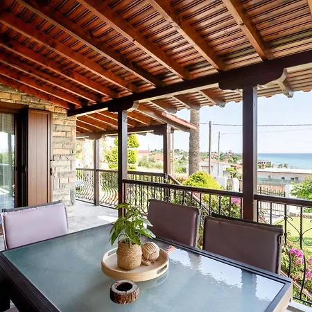 Palm Nest With Private Pool In Chalkidiki Holiday home