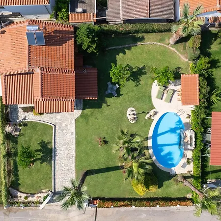 Palm Nest With Private Pool In Chalkidiki