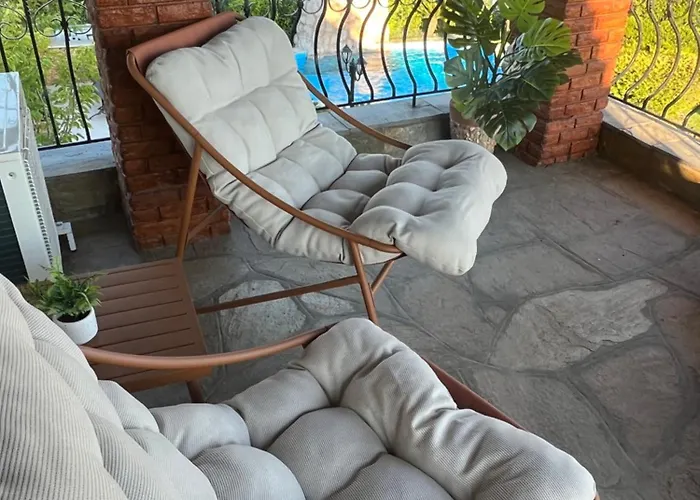 Сasa de vacaciones Palm Nest With Private Pool In Chalkidiki Vergia