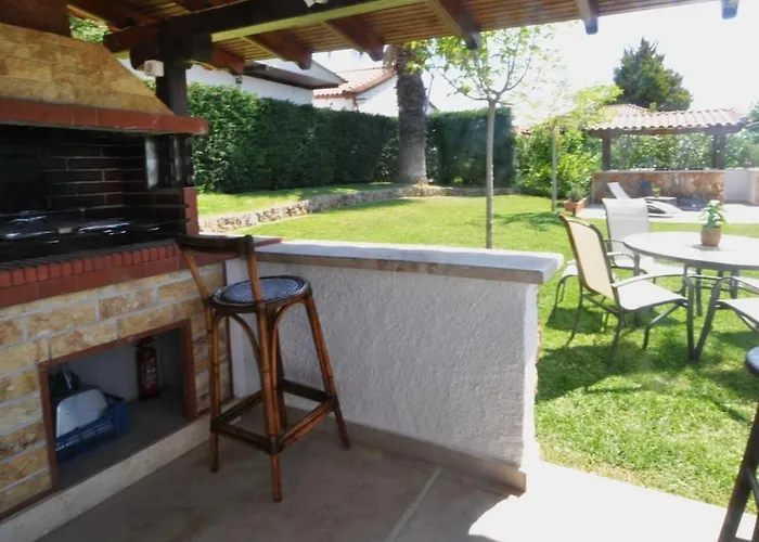 Palm Nest With Private Pool In Chalkidiki Prázdninový dům