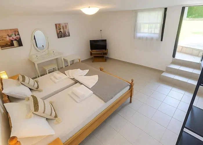 Palm Nest With Private Pool In Chalkidiki Prázdninový dům *
