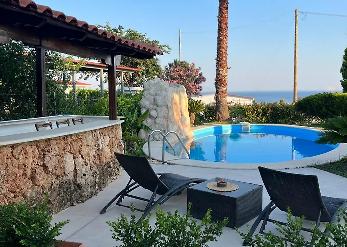 Prázdninový dům Palm Nest With Private Pool In Chalkidiki Vergia